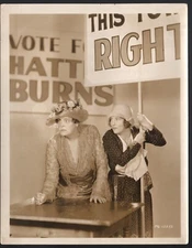 Politics 1931 Vintage Movie Still MGM Marie Dressler Polly Moran