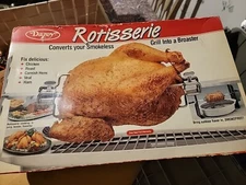 VINTAGE Dazey Rotisserie (53090)  Converts Your Smokeless Grill Into A Broaster