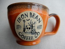 First Iron Bean Coffee Co. 2017 HalloweenMug- Orange
