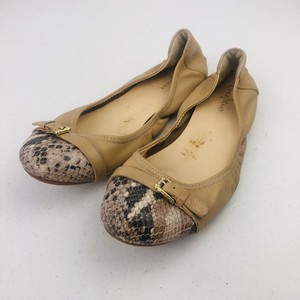 cole haan snakeskin flats