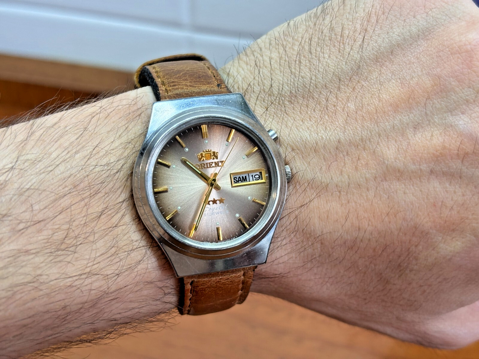 Orient Crystal 3 Star automatic Working  Wrist Wa… - image 13