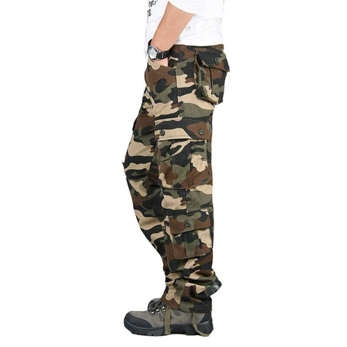 Mens Work Combat Military Army Trousers Casual Camouflage Cargo Camo Pants New - Bild 10 von 31