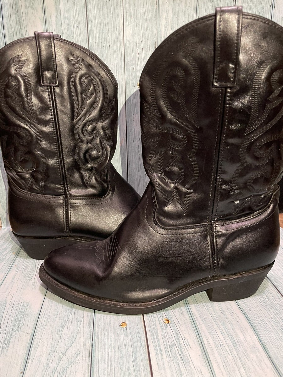 Cody James Mens 13EE Black Leather Toe Cowboy Boots CJ4240  display picture 3