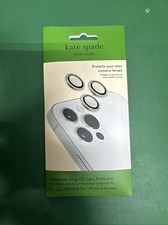 Kate Spade Aluminum Ring HD Camera Lens Protector for iPhone 14 Pro/ 14 Pro Max