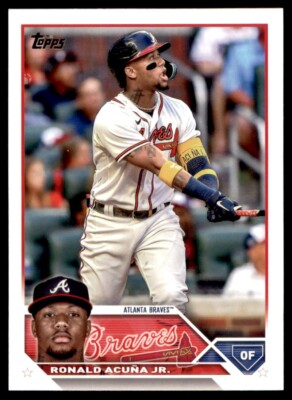 Ronald Acuña Jr. 2023 Topps Series 1 Card #150 Atlanta