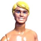 Vintage 1968 Mattel Ken Doll Yellow Molded Hair Blue Eyes Hong Kong 1088-0500