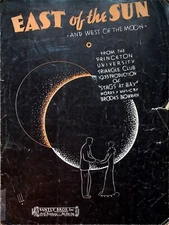 Sheet Music EAST OF THE SUN & West of the Moon from play STAGS AT BAY ©1935