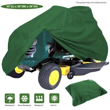 Waterproof 420D Lawn Tractor Cover Fit Deck up to 54" UV Resistant w/Storage Bag