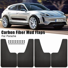4pcs Splash Guard Mud Flaps Wheel Fender For Porsche Macan S/Turbo/GTS Cayenne