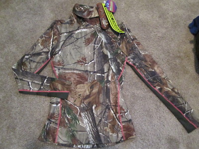 NEW Womens UNDER ARMOUR REALTREE XTRA AP CAMO FITTED Turtle Neck