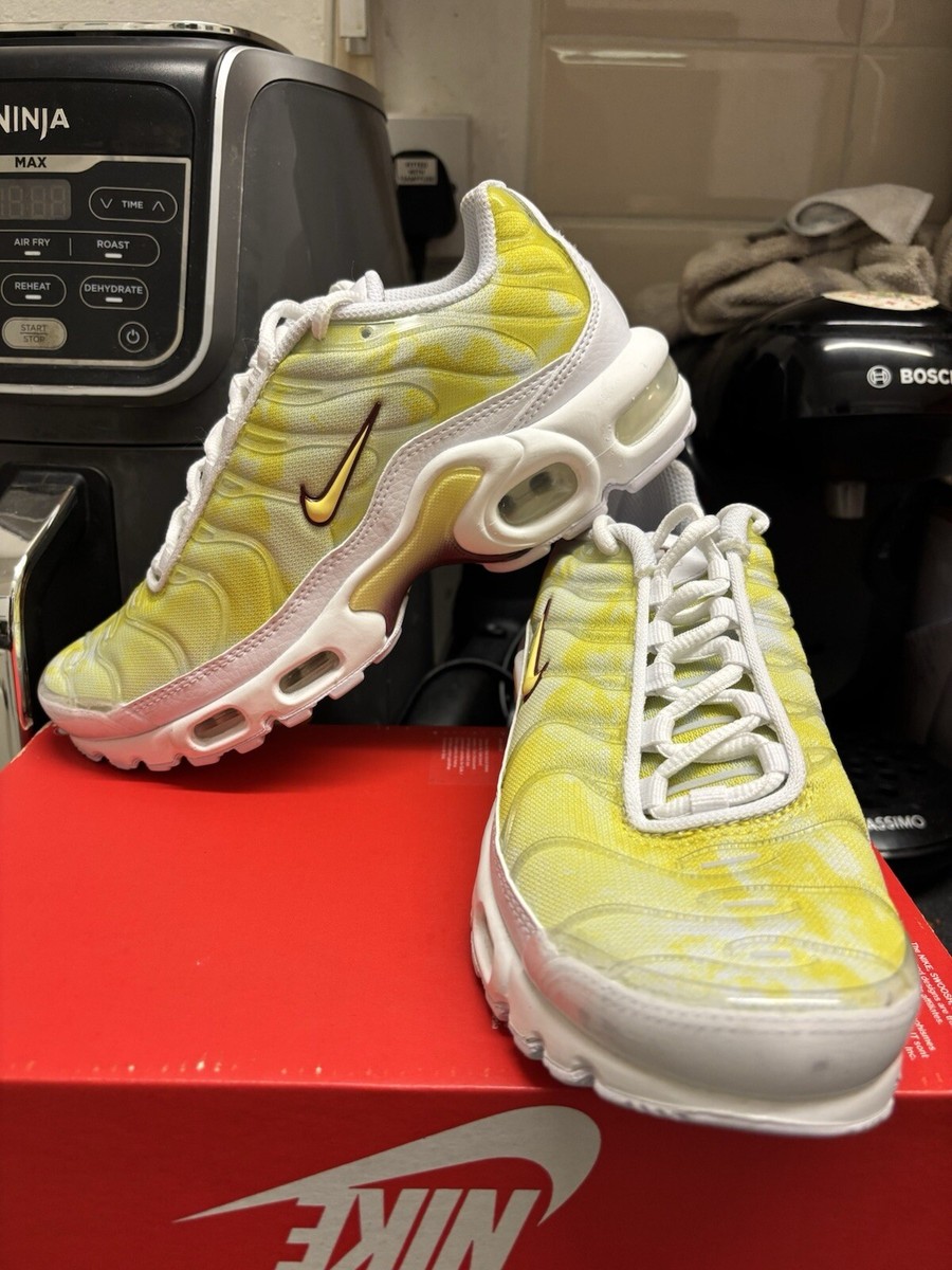 Size 4- Nike Air Max Plus tn Lemon Wash FZ4348-100 | eBay UK