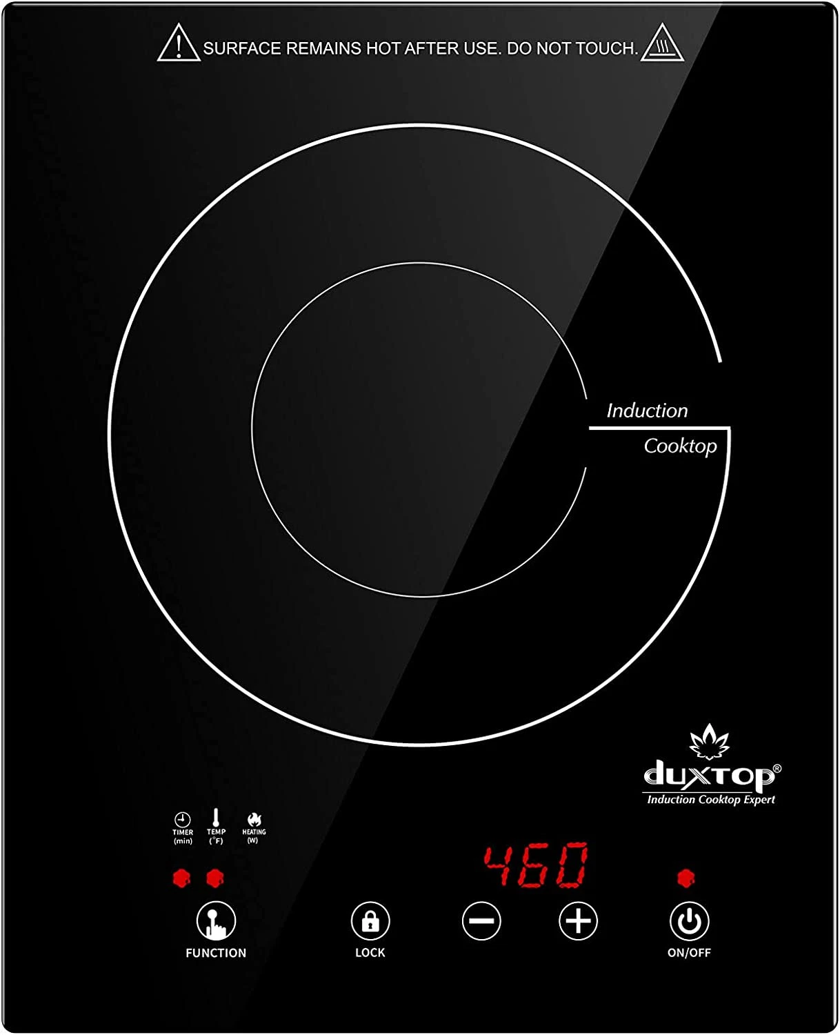Built-In Countertop Burner, Portable Induction Cooktop, Sensor Touch Induction B