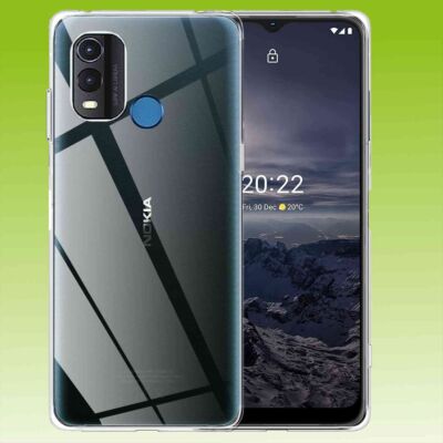 Für Nokia G11 Plus TPU Silikon Schutz Handy Tasche Etuis Hülle Case Transparent