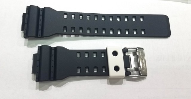 g shock replacement band white