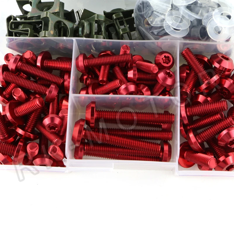 Fit For Ducati 1098R 2007 2008 2009 CNC Complete Fairing Bolt Screws Kit - Image 4 of 4