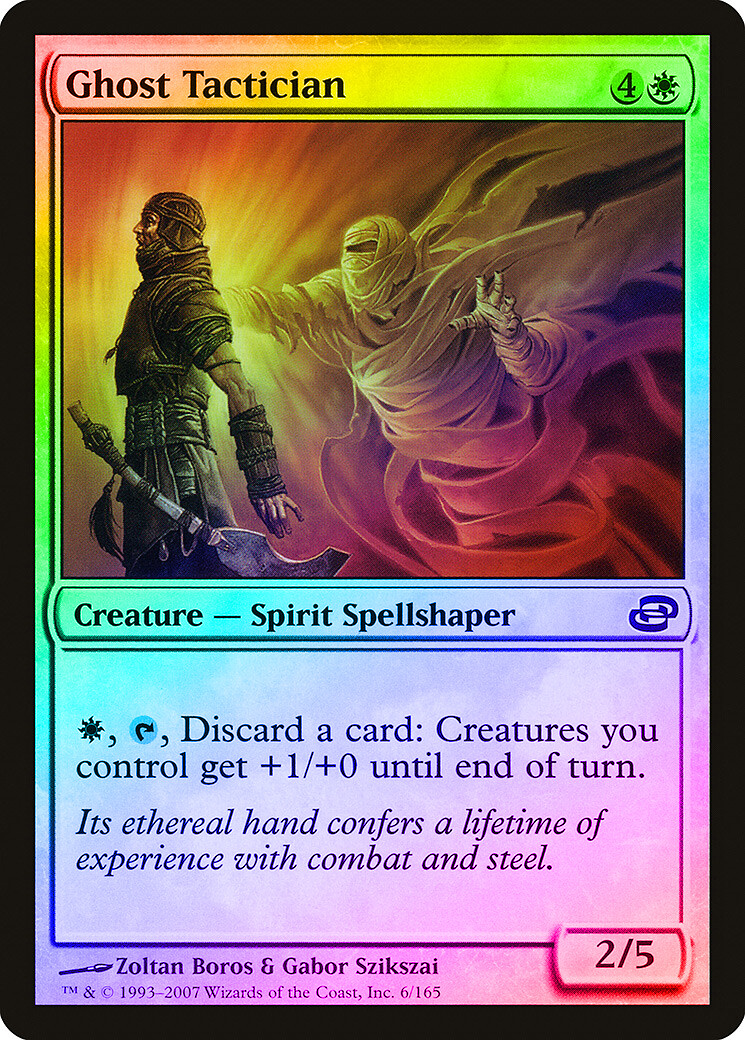 Ghost Tactician FOIL Planar Chaos NM White Common MAGIC MTG CARD ABUGames |  eBay
