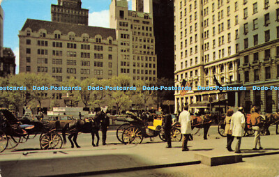 R576882 Central Park South New York City Al Orsini Nesters Karte und Reiseführer Corp Mi