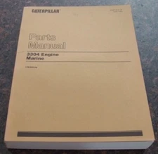 CAT CATERPILLAR 3304 MARINE ENGINE PARTS BOOK MANUAL S/N 13E300-UP
