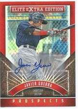 Javier Guerra San Diego Padres 2015 Elite Extra Edition Prospects Autograph 