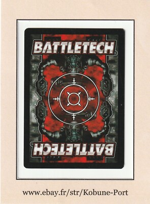 Battletech CCG Limited / Command Cards