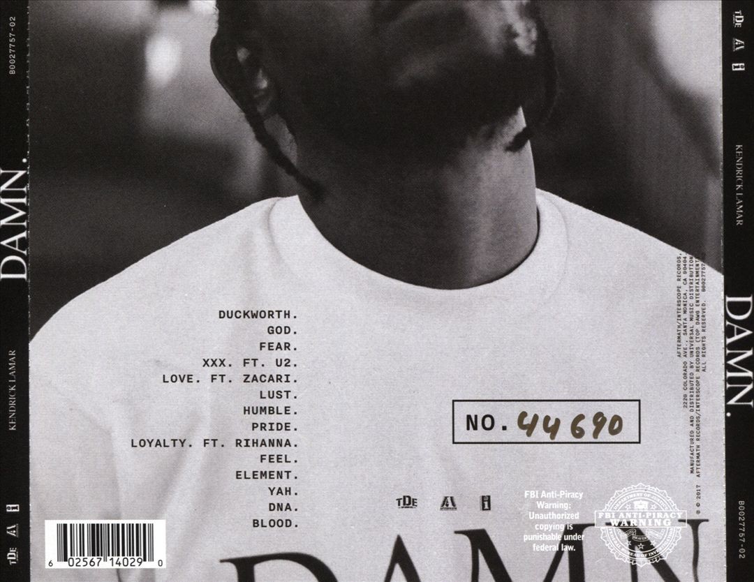 洋楽 Kendrick Lamar Album 6 CD Amazon.com: DAMN.: CDs & Vinyl