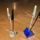 Lot of 2 Memo/Photo Holder Clips w/ Metal Alligator Clip Stands — photo 2