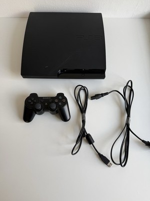 Sony PlayStation 3 PS3 Slim Konsole CECH-3004B 320GB Schwarz + Controller