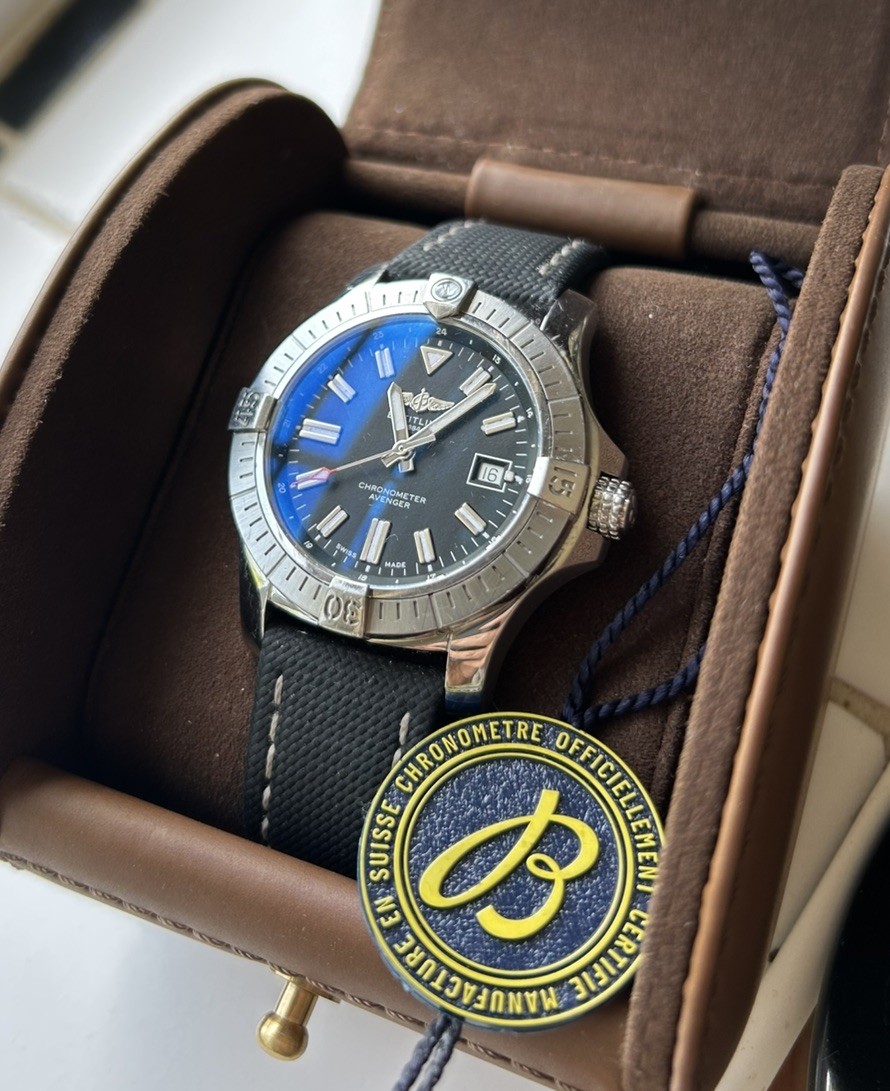 Breitling Avenger Blue Men's Watch - A17318 for sale online | eBay