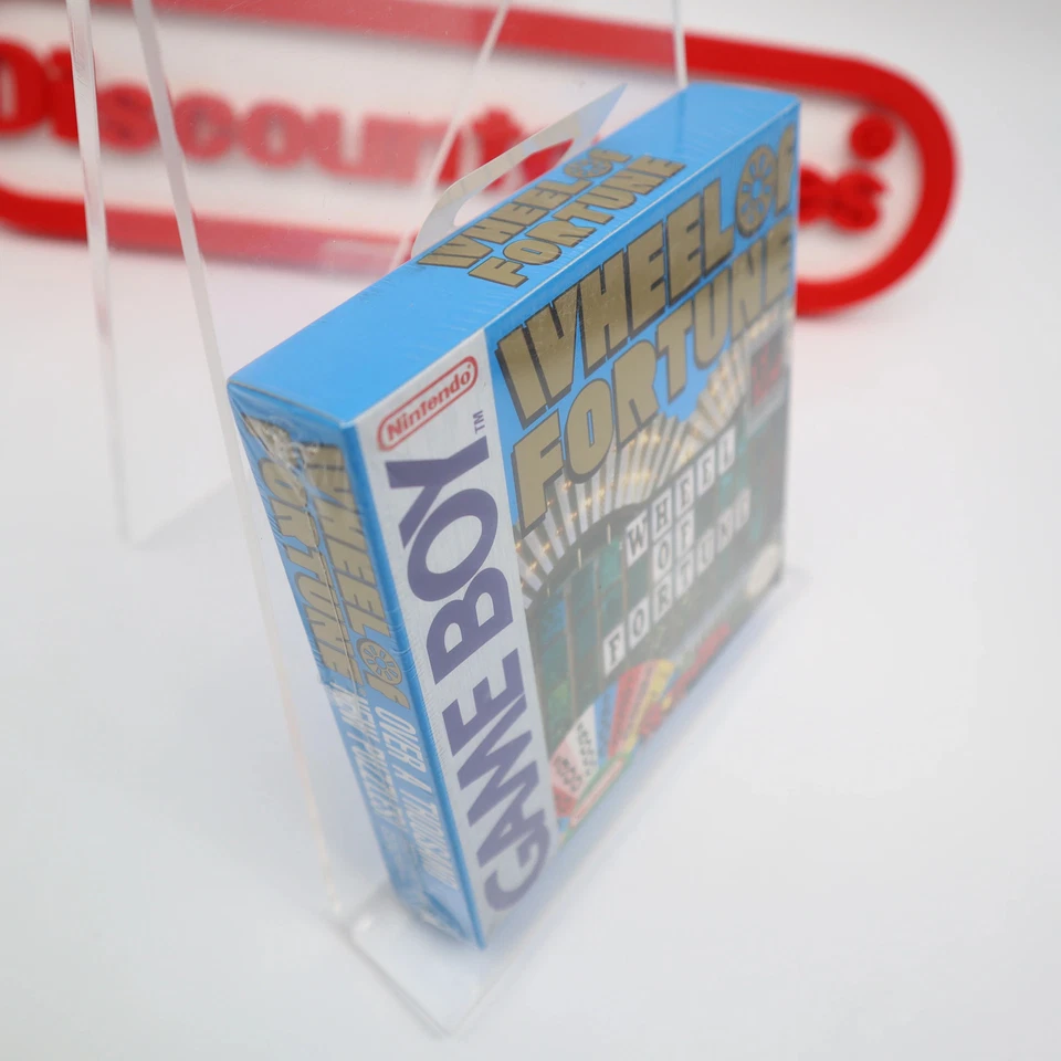Game Boy Original WHEEL OF FORTUNE - NEW & Factory Sealed with Authentic H-Seam! - Image 2 of 4