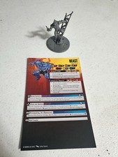 Marvel Crisis Protocol Beast With Character Card Magnetized