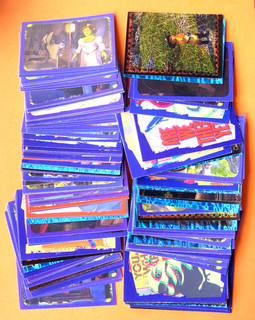 SHREK "2" BUNDLE OF 170 STICKERS PANINI 2004 VG/VG