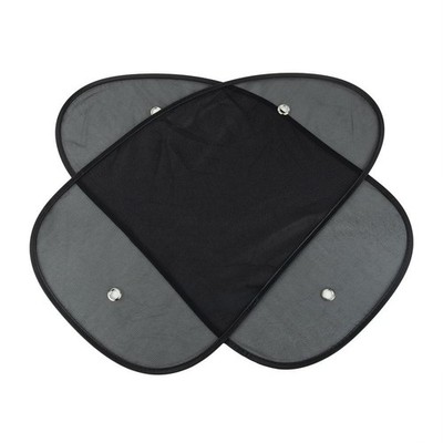 2PC Car Side Window Black Mesh Sonnenschutz Visier Anti-UV Cover Shield