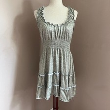 Altar’d State Floral Tiered Ruffle Mini Dress Cottagecore Coquette Picnic Sz XL