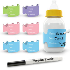 the Original Write and Reuse Baby Bottle Labels for Daycare