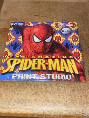 2007 Marvel The Amazing Spiderman Dell PC DVD Print Studio-NRFP