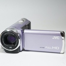 JVC Victor Everio GZ-HM33 Purple Camcorder Video Camera Full HD 40x Zoom Exc