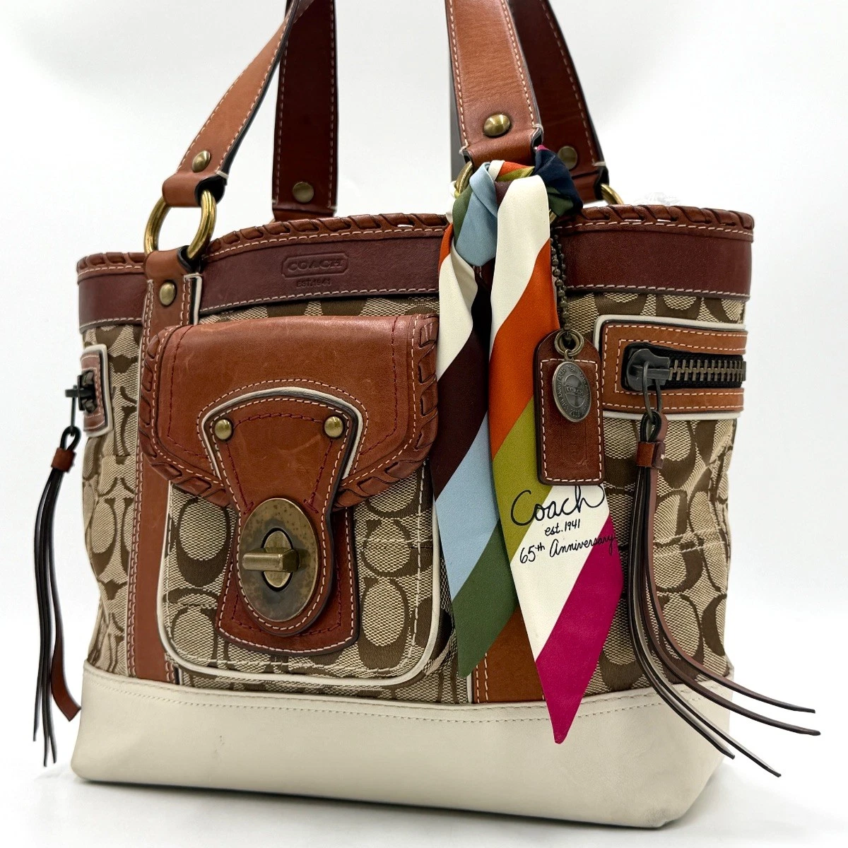 Coach Legacy Turn Lock Tote Bags & Handbags for Women | eBay