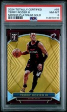 2024 Tot. Certified Terry Rozier III /10 SSP Mirror Platinum Gold PSA 8 NM-MT