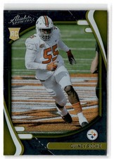 2021 Panini Absolute Quincy Roche RC #164 Pittsburgh Steelers