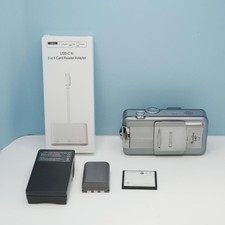 Canon PowerShot S40 Compact Digital Camera Tested Working Seller Japan