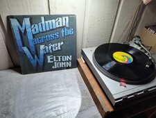 Madman Across the Water by John, Elton UNI MCA- 93120 Stereo With Booklet