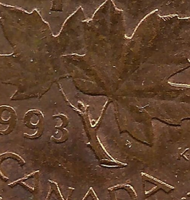 1993 Canada Penny 1 Cent Maple Leaf Queen Elizabeth II Canadian | eBay