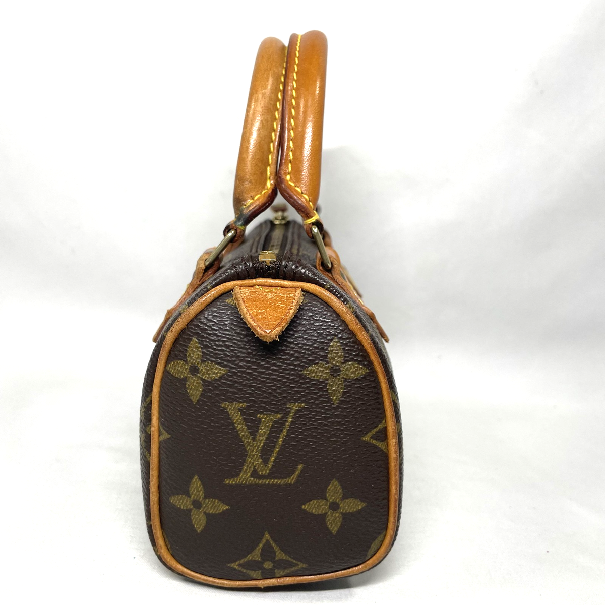 LOUIS VUITTON Mini Speedy Hand bags M41534 Monogram Brown 2Way