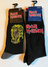 NEW IRON MAIDEN  MEN'S 1 SIZE SOCKS  SHOE SIZE 7-12  BUY 1 or ALL  1 SHIP