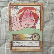 One Piece Carddass Hyper Battle C493 Nami Card - Good Condition, 25 Years Old