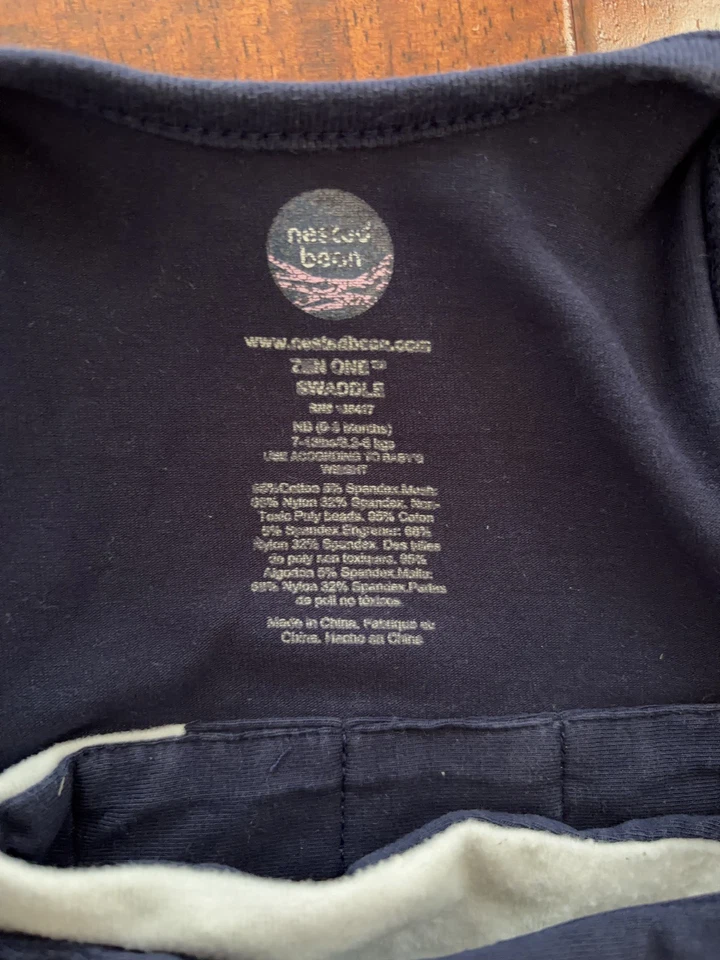 Envoltura convertible clásica Zen anidada para recién nacidos Foto 3 de 3