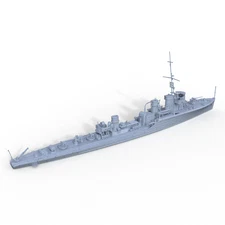 SSMODEL 1/200 Military Model Soviet Uragan Class SKR Groza Frigate Water Line