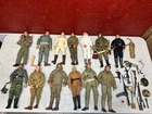 GI Joe Lot of 12 Modern + 1 Vintage 12" Action Figures w/Weapons, Accessories