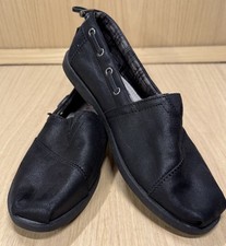 Bobs From Skechers Woman Chill Luxe Black Memory Foam Size 8