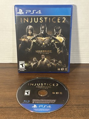 Injustice 2: Legendary Edition (Sony PlayStation 4, 2018) NO MANUAL - TESTED